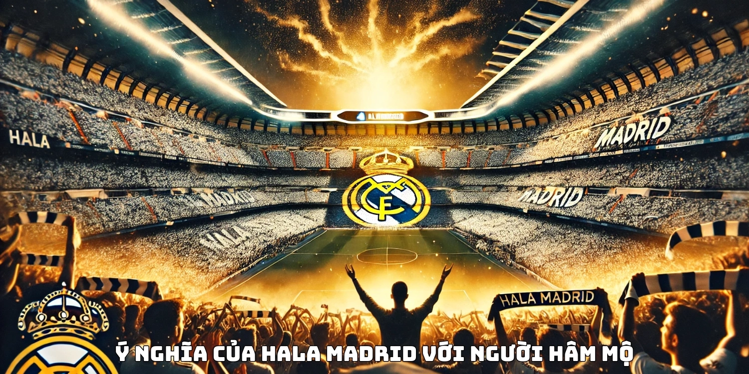 Ý nghĩa của Hala Madrid với người hâm mộ